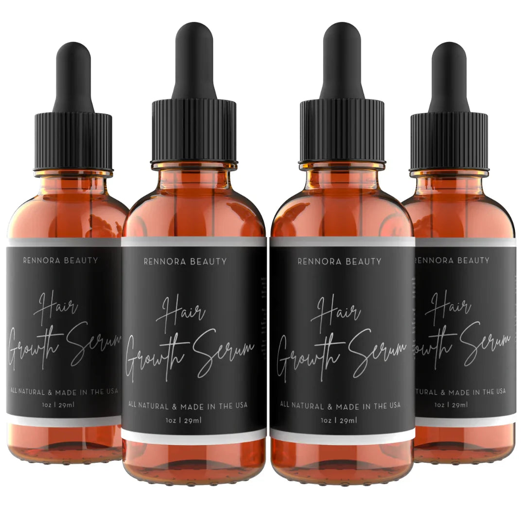 4 bottle of Rennora Hair Growth Serum