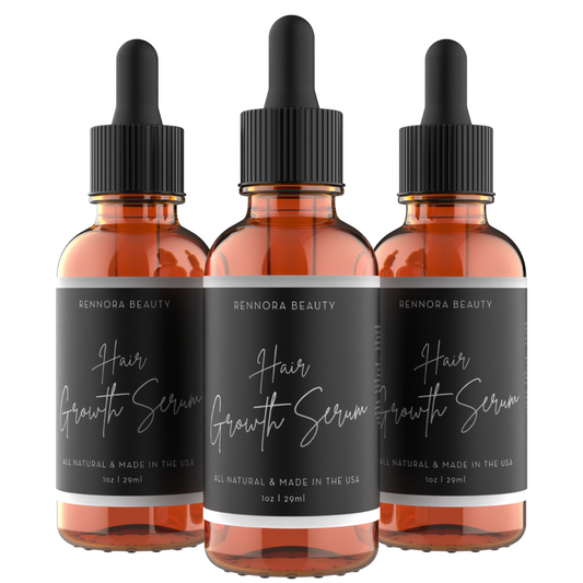 3 Pack -  Rennora Hair Growth Serum