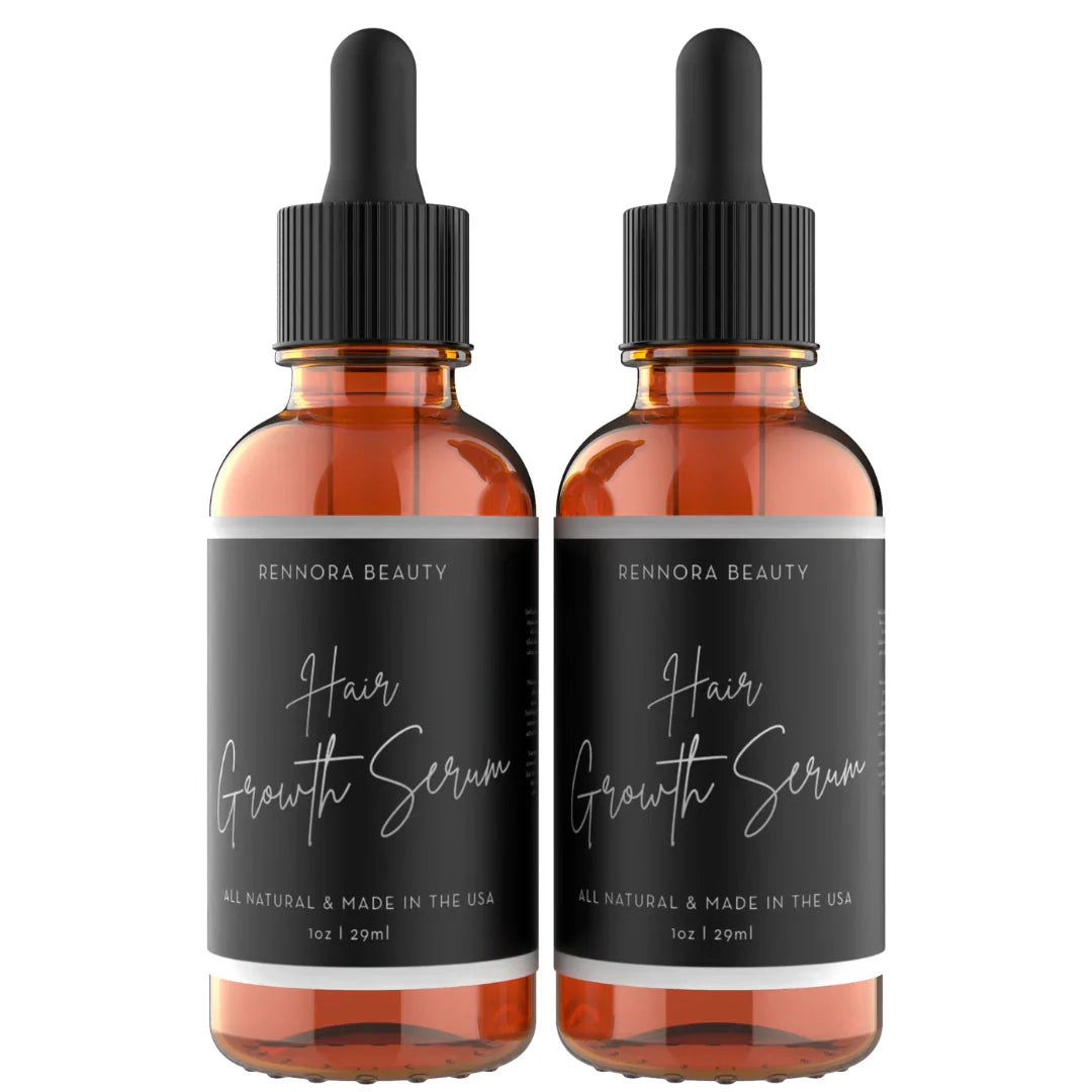 2 Bottles of Rennora Hair Growth Serum